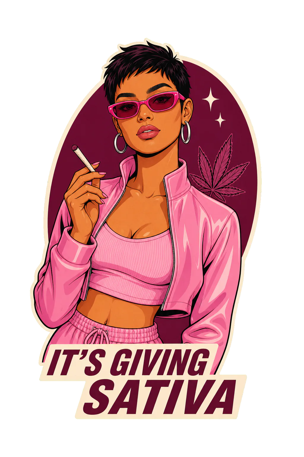 It’s Giving Sativa artwork