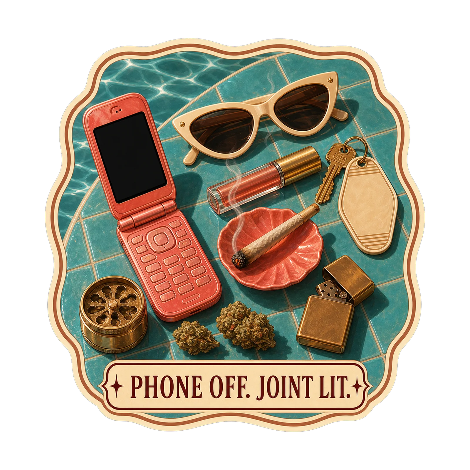 Phone Off. Joint Lit. artwork